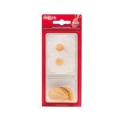 WHITE FLOWERS AND GOLDEN LEAVES WAFER BLISTER