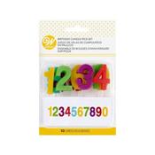 SET 10 WILTON NUMBERS CANDLES