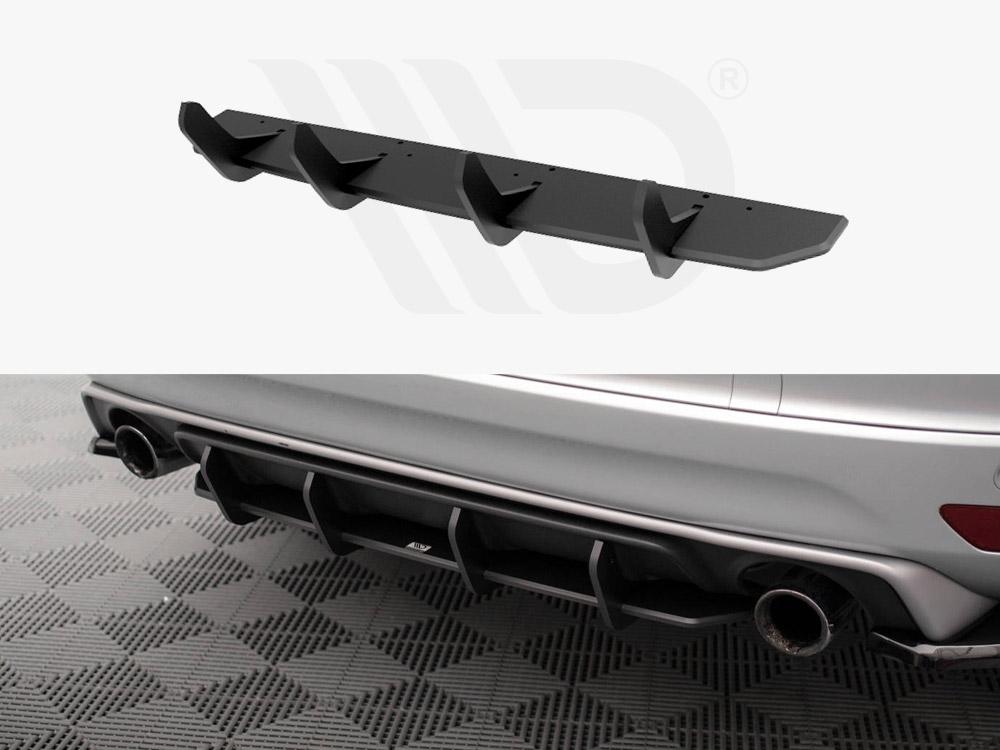 Diffuser Volvo Street PRO Rear Diffuser Volvo XC60 R-Design Mk1 Facelift - Maxton ...