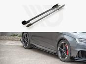 Street PRO Side Skirts Diffusers + Flaps Audi RS3 8V Sportback - Maxton Design Ireland image