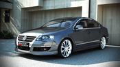 Front Bumper Spoiler VW Passat B6 ( R-line Look ) - Maxton Design Ireland
