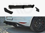 VW Golf MK7 GTI Rear Diffuser &amp; Rear Side Splitters - Maxton Design Ireland