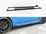 Racing Side Skirts Diffusers Subaru Impreza WRX STI 2009-2011 - Maxton Design Ireland image