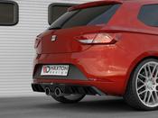 Rear Valance V.2 Seat Leon MK3 Cupra Facelift (2017-) - Maxton Design Ireland image