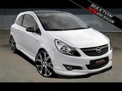 Front Bumper Spoiler Opel Corsa D (Preface) - Maxton Design Ireland image