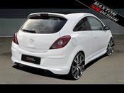 Rear Bumper Extension Opel Corsa D - Maxton Design Ireland image