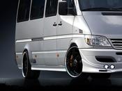 Side Skirts Mercedes Sprinter I FL / VW LT 96-06 - Different Sizes (4 Elements). This Side Skirts Fits Twin Wheels Version. - Maxton Design Ireland image