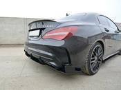 Racing Rear Side Splitters Mercedes CLA45 AMG C117 Facelift (2017-2019) - Maxton Design Ireland