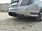 Rear Diffuser &amp; Rear Side Splitters Mercedes-Benz C Sedan / Estate AMG-Line W204 / S204 - Maxton Design Ireland