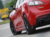 Racing Rear Side Splitters Mazda 3 Mk2 MPS - Maxton Design Ireland image