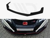 Front Racing Splitter V.1 Honda Civic IX Type R (2015-2017) - Maxton Design Ireland image
