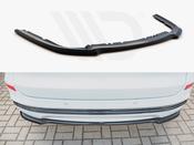 Central Rear Splitter Ford Mondeo Estate Platinum Mk5 Facelift - Maxton Design Ireland image