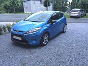 Front Bumper Spoiler Ford Fiesta MK7 - Maxton Design Ireland image