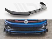 Street PRO Front Splitter + Flaps VW Polo GTI Mk6 - Maxton Design Ireland image