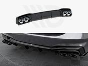 Rear Valance + Exhaust Ends Imitation Audi A7 S-Line C8 / S7 C8 / C8 Facelift / S7 Facelift - Maxton Design Ireland