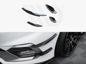 Front Bumper Wings (Canards) V.2 Ford Fiesta Mk8 ST / ST-Line - Maxton Design Ireland image