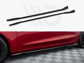 Side Skirts Diffusers V.1 Tesla Model 3 FL Project Highland - Maxton Design Ireland image