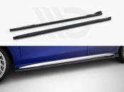 Side Skirts Diffusers V.3 Audi A3 S-Line Sedan / S3 Sedan 8Y Facelift - Maxton Design Ireland