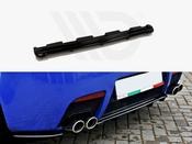 Central Rear Splitter (Vertical Bars) Alfa Romeo 147 GTA - Textured - Maxton Design Ireland