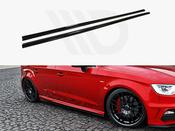 Side Skirts Diffusers Audi S3 / A3 S-line 8V / 8V FL Sportback - Maxton Design Ireland