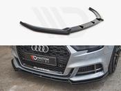 Front Splitter V.3 Audi S3 / A3 S-Line 8V Facelift Sedan (2016-2020) - Maxton Design Ireland