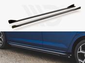 Street PRO Side Skirts Diffusers + Flaps VW Polo GTI Mk6 - Maxton Design Ireland image