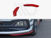 Front Splitter V.5 VW Polo Mk6 GTI - Carbon Look - Maxton Design Ireland image