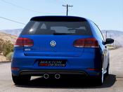 Rear Valance VW Golf V R32 Look For VW Golf VI GTI (2008-2012) - Maxton Design Ireland image
