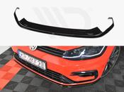 Front Splitter V.7 VW Golf 7 R / R-Line Facelift - Carbon Look - Maxton Design Ireland image