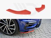 Front Side Splitters Volkswagen Golf R / R-Line Mk7 Facelift - Maxton Design Ireland image