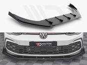 Street Pro Front Splitter + Flaps Volkswagen Golf GTI / GTE / GTD / R-Line Mk8 - Maxton Design Ireland image