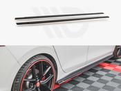 Street Pro Side Skirts Diffusers Volkswagen Golf GTI / GTE / GTI Clubsport / R-Line Mk8 - Maxton Design Ireland image