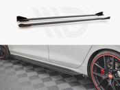 Street PRO Side Skirts Diffusers + Flaps Volkswagen Golf GTI / GTE / GTI Clubsport / R-Line Mk8 - Maxton Design Ireland image