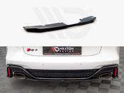 Central Rear Splitter Audi RS6 C8 / RS7 C8 (2019-) - Maxton Design Ireland