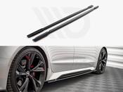 Side Skirts Splitters V.1 Audi RS6 C8 / RS7 C8 (2019-) - Maxton Design Ireland image