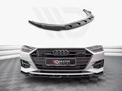 Front Splitter V2 Audi A7 C8 (2018-) - Maxton Design Ireland image