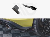 Street PRO Rear Side Splitters + Flaps VW Golf 8 GTI Clubsport - Maxton Design Ireland image