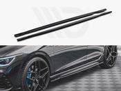 Side Skirts Diffusers V.1 Volkswagen Golf R Mk8 - Maxton Design Ireland image