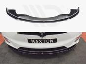 Front Splitter V.1 Tesla Model X (2015-) - Maxton Design Ireland image