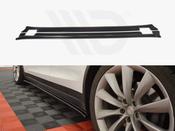 Side Skirts Diffusers V.1 Tesla Model X (2015-) - Maxton Design Ireland image