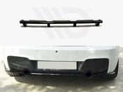 Central Rear Splitter (Vertical Bars) BMW 1 F20 / F21 - Maxton Design Ireland image