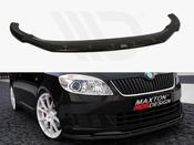 Front Splitter Skoda Fabia II Facelif Model, Standard Bumper - Maxton Design Ireland image