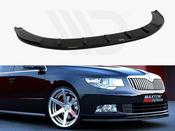 Front Splitter Skoda Superb II (For Sport Front Bumper Spoiler) - Maxton Design Ireland image