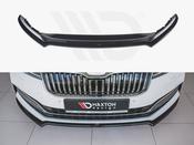 Front Splitter V.1 Skoda Superb MK3 FL (2019-) - Maxton Design Ireland image