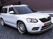Front Splitter Skoda Yeti CITY Facelift Model (2013-UP) - Maxton Design Ireland image