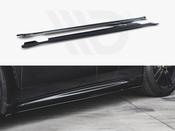 Side Skirts Diffusers V2 Porsche Panamera Turbo 970 Facelift (2013-2016) - Maxton Design Ireland image