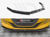 Front Splitter V1 Peugeot 208 MK2 (2019-) - Maxton Design Ireland image