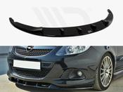 Front Splitter Opel Corsa D Nurburg (For OPC / VXR Bumper) - Maxton Design Ireland image