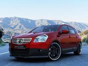Front Splitter Nissan Qashqai (Preface) (2007-2009) - Maxton Design Ireland