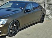 Side Skirts Diffusers Mercedes S-class W221 AMG LWB - Maxton Design Ireland image